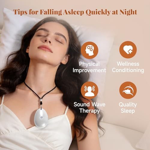 Sleep Aid Anxiety Device,Rechargeable Sleep Aid for Stress & Sensory Calm