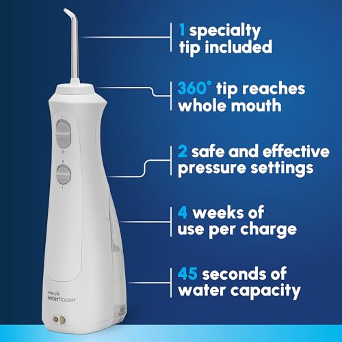 Cordless Water Flosser & Rechargeable Electric Toothbrush Combo