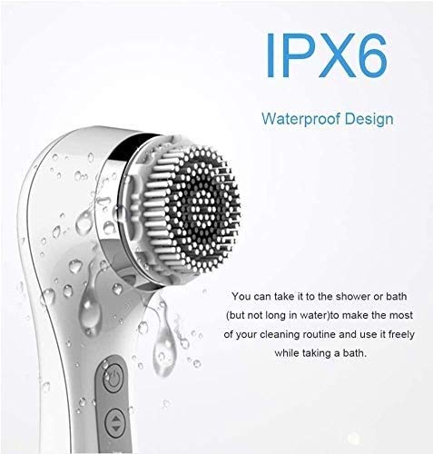 Waterproof Facial Cleansing Brush with 3 Speed Modes