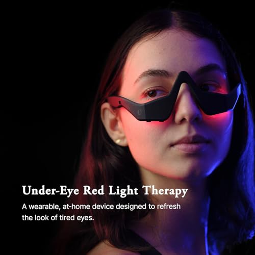 685nm Red Light Therapy Glasses for Under-Eye Care