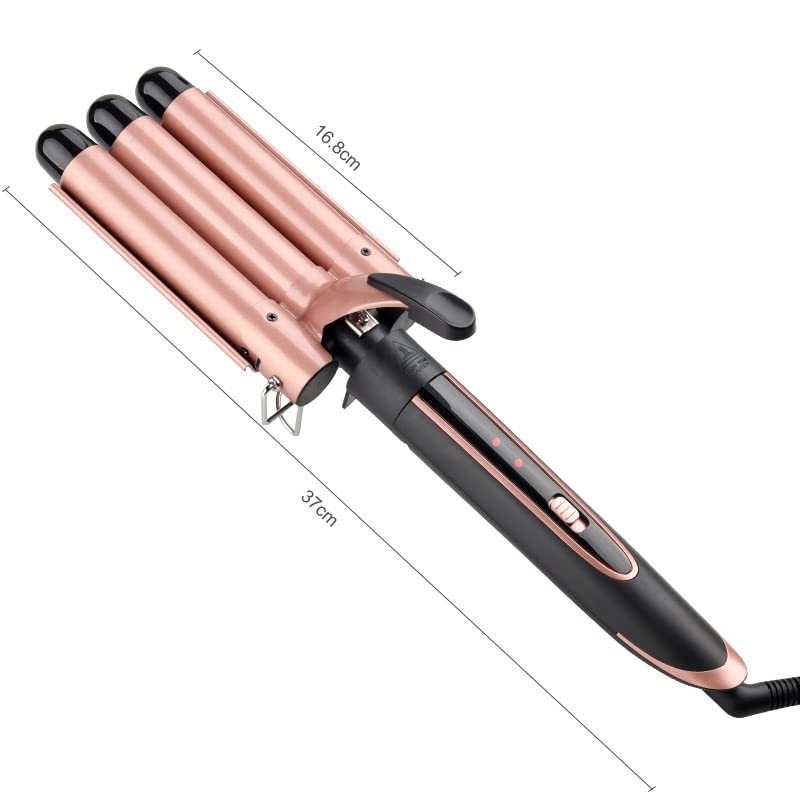 5-in-1 Ceramic Hair Curling Wand & Styling Tool