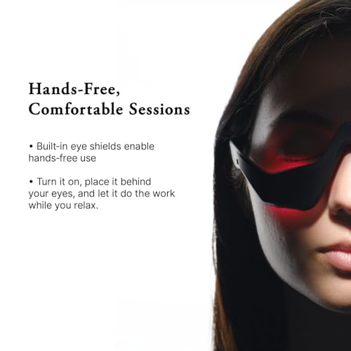 685nm Red Light Therapy Glasses for Under-Eye Care