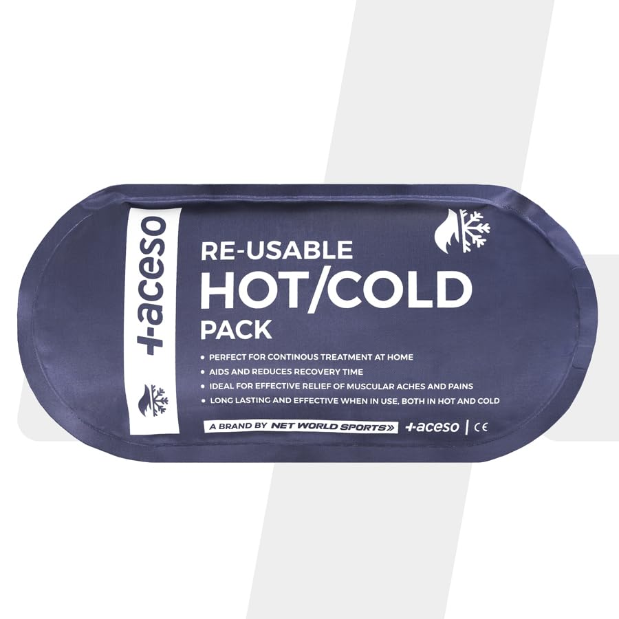 Reusable Hot & Cold Gel Pack with Soft Sleeve for Muscle & Joint Relief