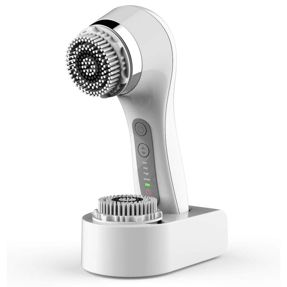 Waterproof Facial Cleansing Brush with 3 Speed Modes