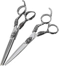 6-Inch Professional Hair Cutting & Thinning Scissors Set