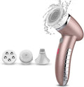 4-in-1 Waterproof Facial Cleansing & Exfoliating Brush Set