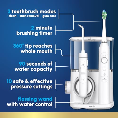 Waterpik Sensonic Complete Care Water Flosser & Electric Toothbrush Combo