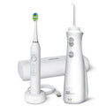 Cordless Water Flosser & Rechargeable Electric Toothbrush Combo