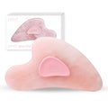 Rose Quartz Gua Sha Facial Sculpting & Depuffing Tool