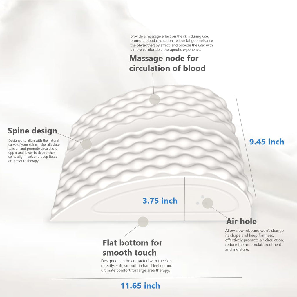 Hot & Cold Therapy Lumbar Support Pillow for Back & Sciatica Relief