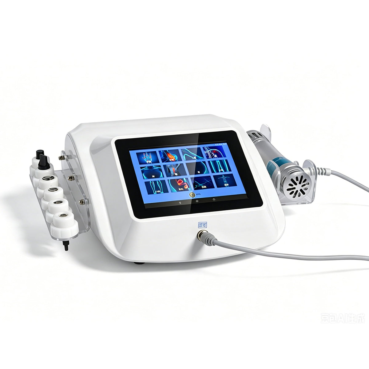 Handheld Electric Body Massager with 7 Interchangeable Heads