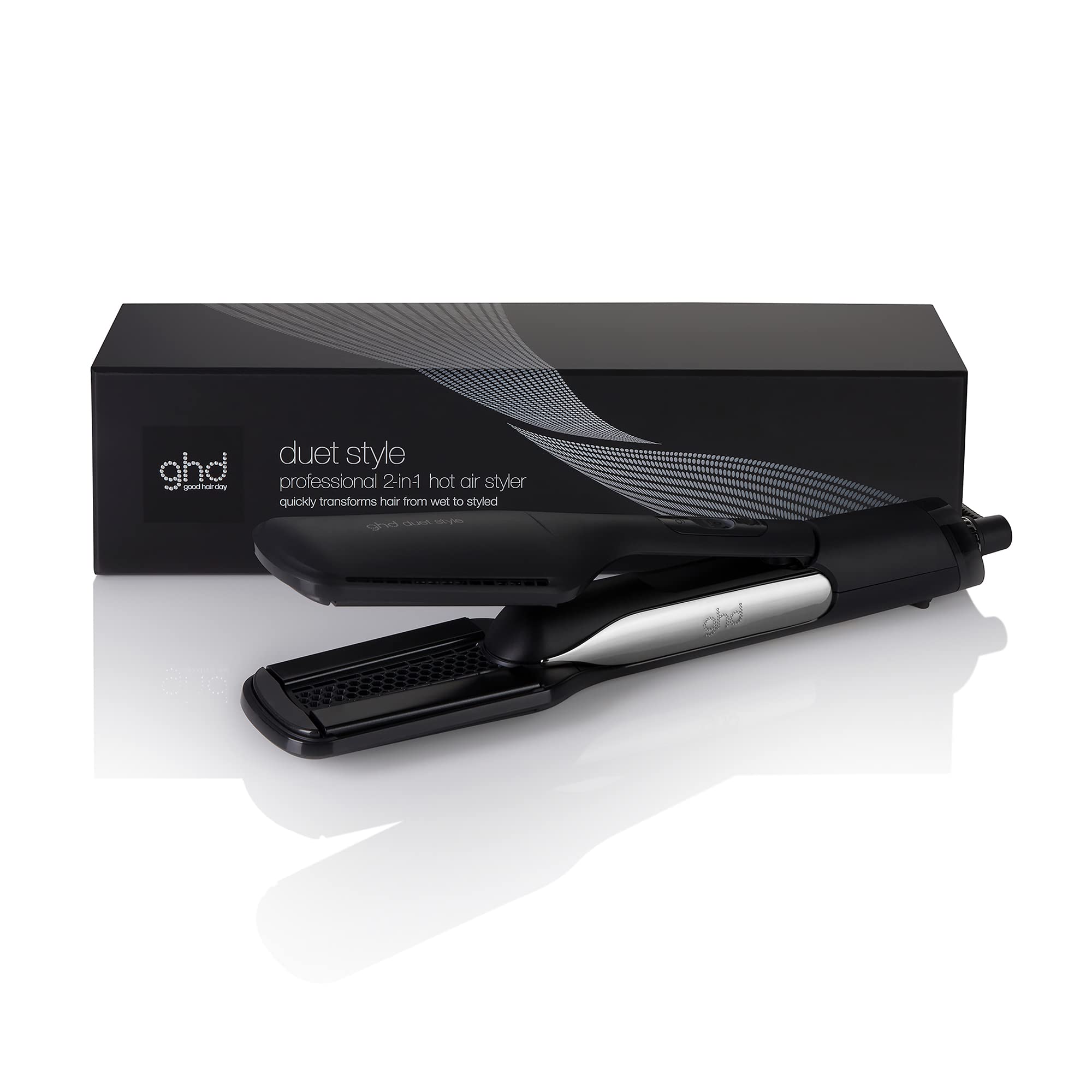 2-in-1 Hair Straightener & Dryer for Wet-to-Styled Hair