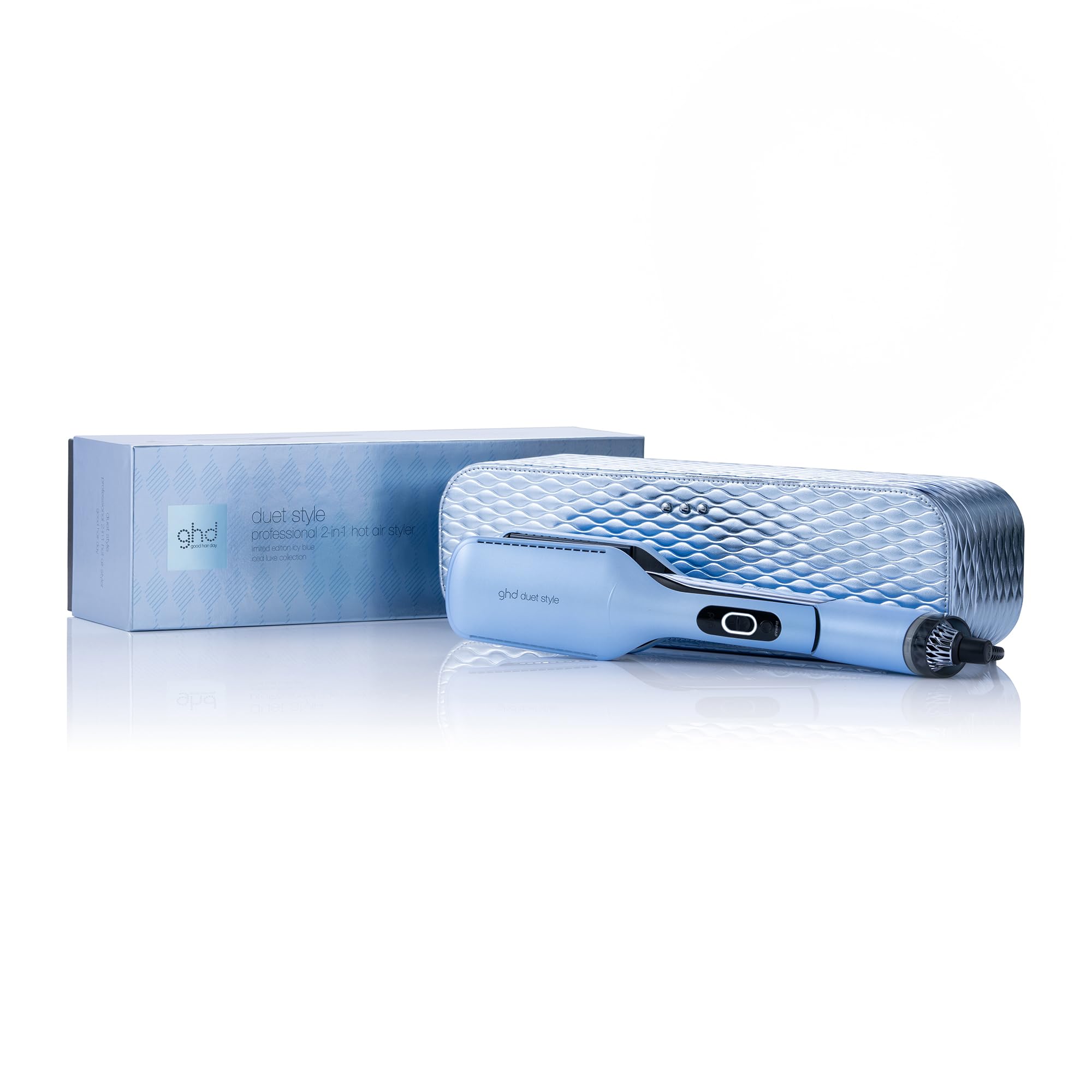 2-in-1 Hair Straightener & Dryer for Wet-to-Styled Hair