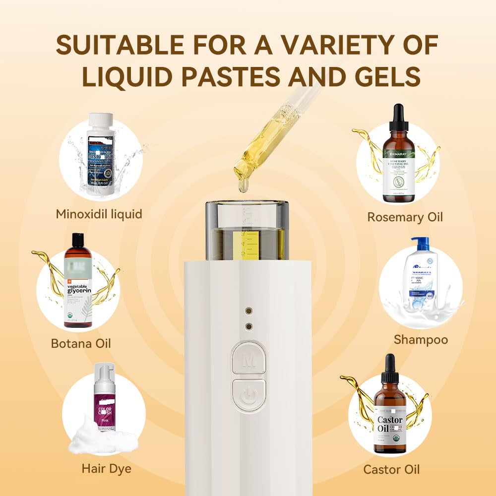 2-in-1 Electric Hair Oil Applicator & Scalp Massager