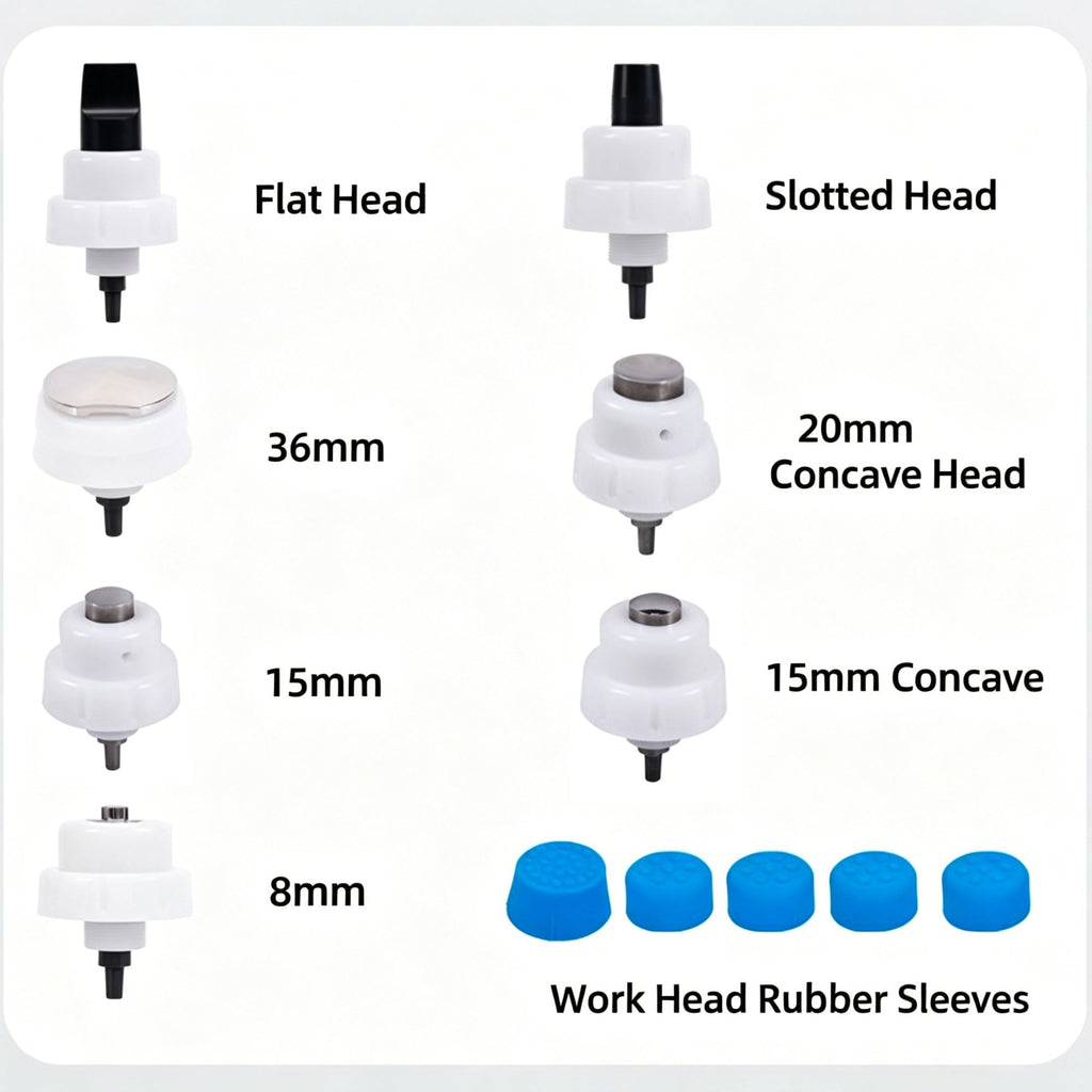 Handheld Electric Body Massager with 7 Interchangeable Heads