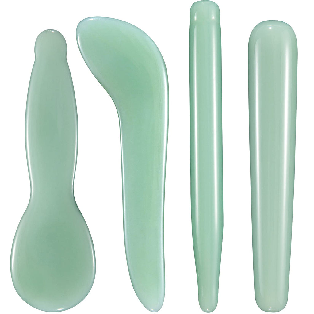 Natural Jade Gua Sha Massage & Facial Scraping Tool