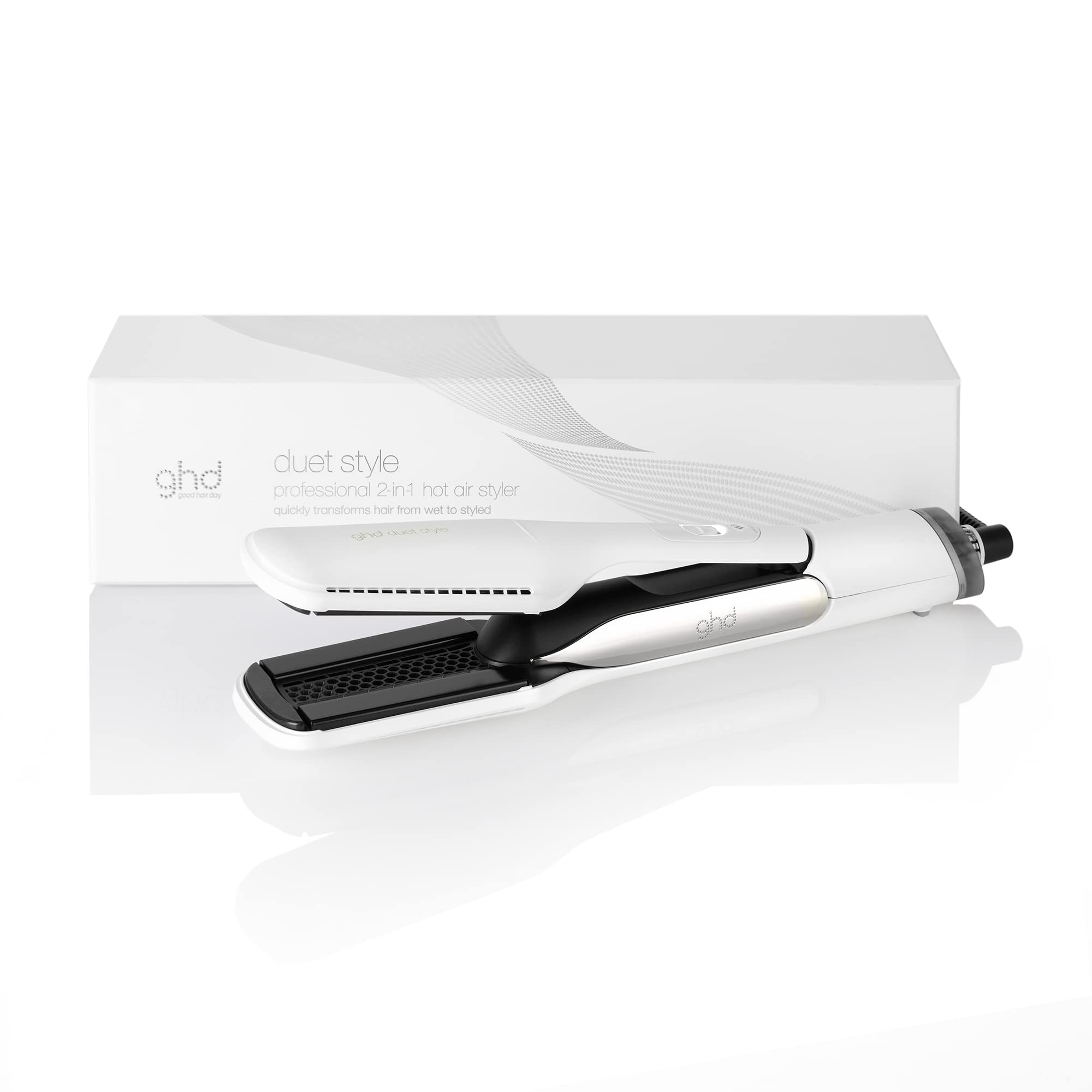 2-in-1 Hair Straightener & Dryer for Wet-to-Styled Hair