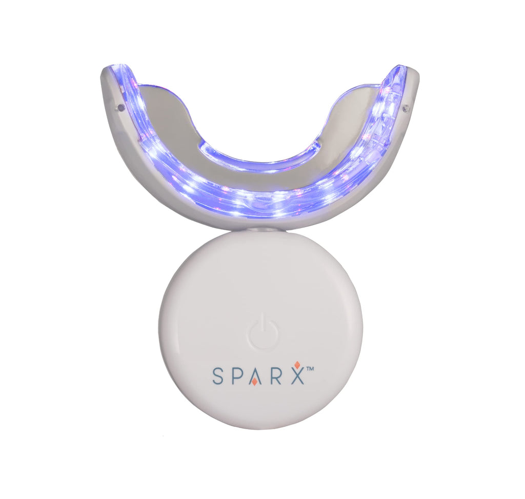 Wireless LED Teeth Whitening Kit for Sensitive Teeth with 3 Gel Syringes