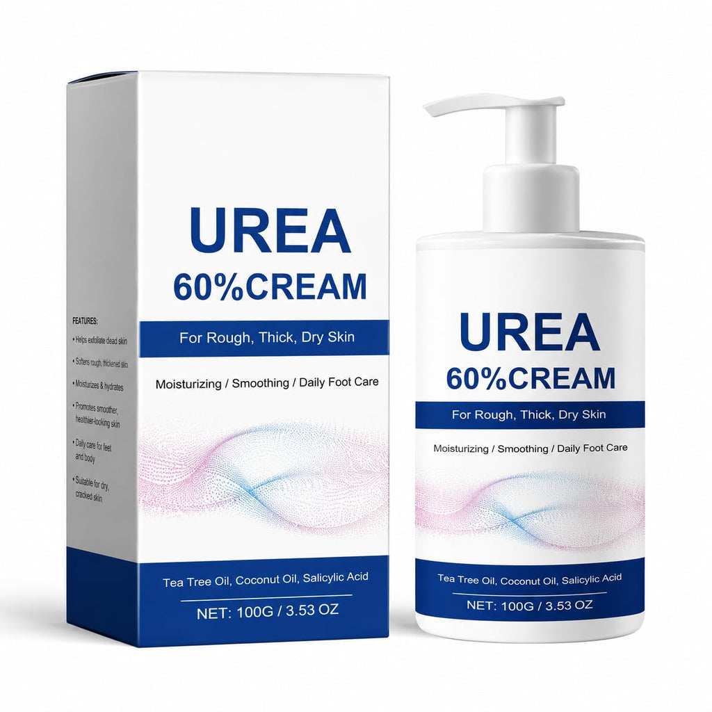 Urea 60% Foot Cream, 100g Moisturizing Foot Care Cream for Rough, Thick
