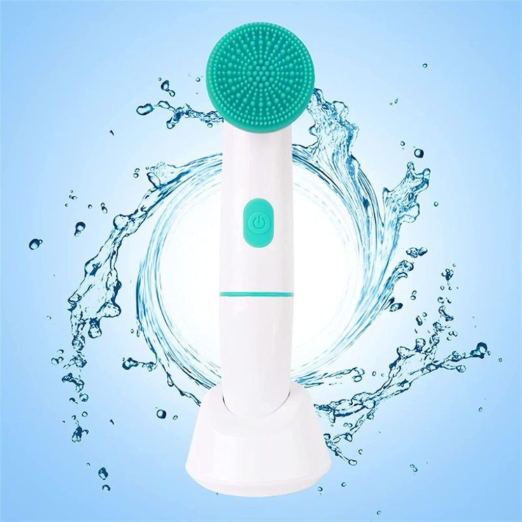 Silicone Electric Facial Cleansing & Exfoliating Brush