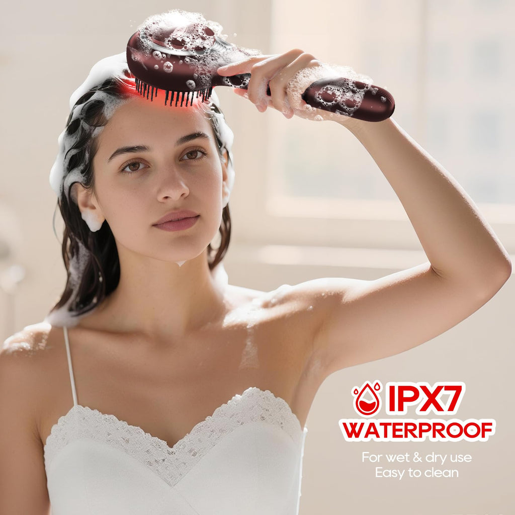 3-in-1 Electric Scalp Massager & Hair Oil Applicator
