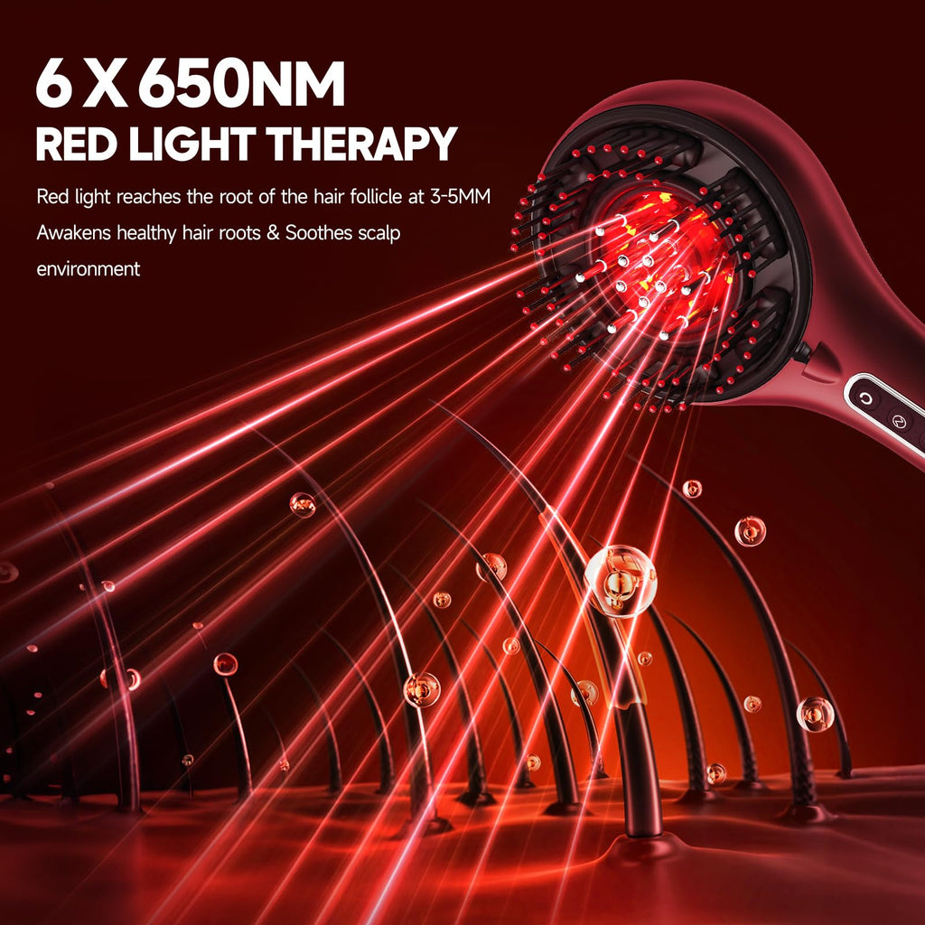3-in-1 Electric Scalp Massager & Hair Oil Applicator