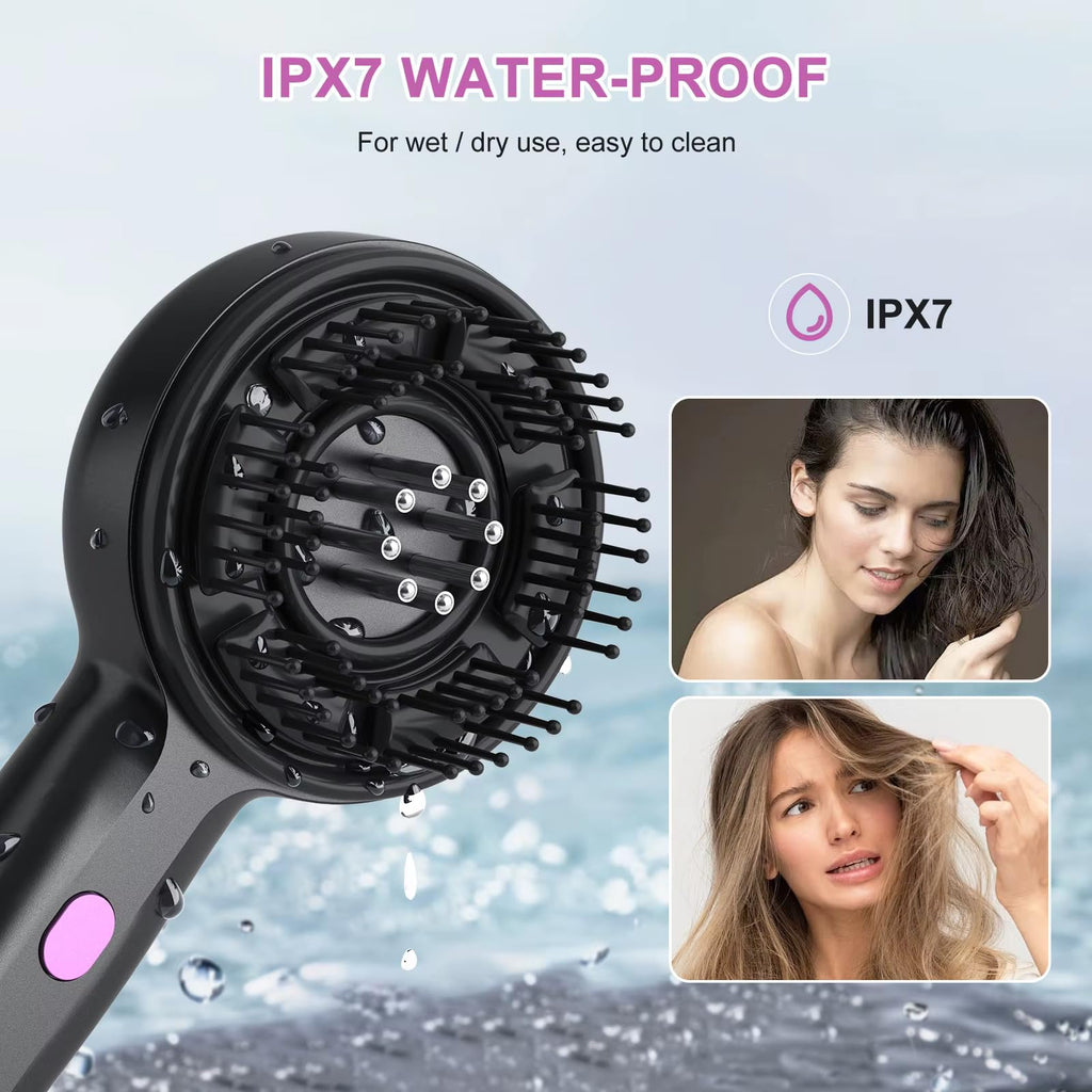 Cordless Electric Scalp Massager with 84 Kneading Nodes & 4 Modes