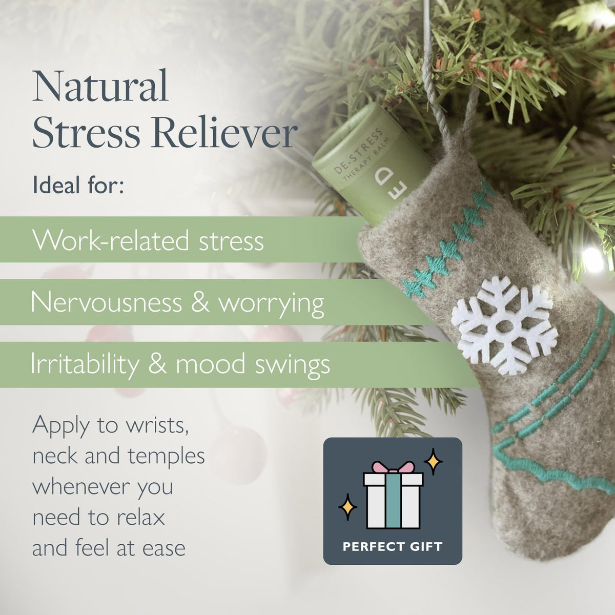 Scentered Aromatherapy Essential Oils Balm Christmas Stocking