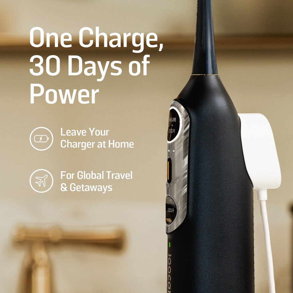Soocas NEOS II Ultra Electric Toothbrush with Water Flosser, Midnight Blue