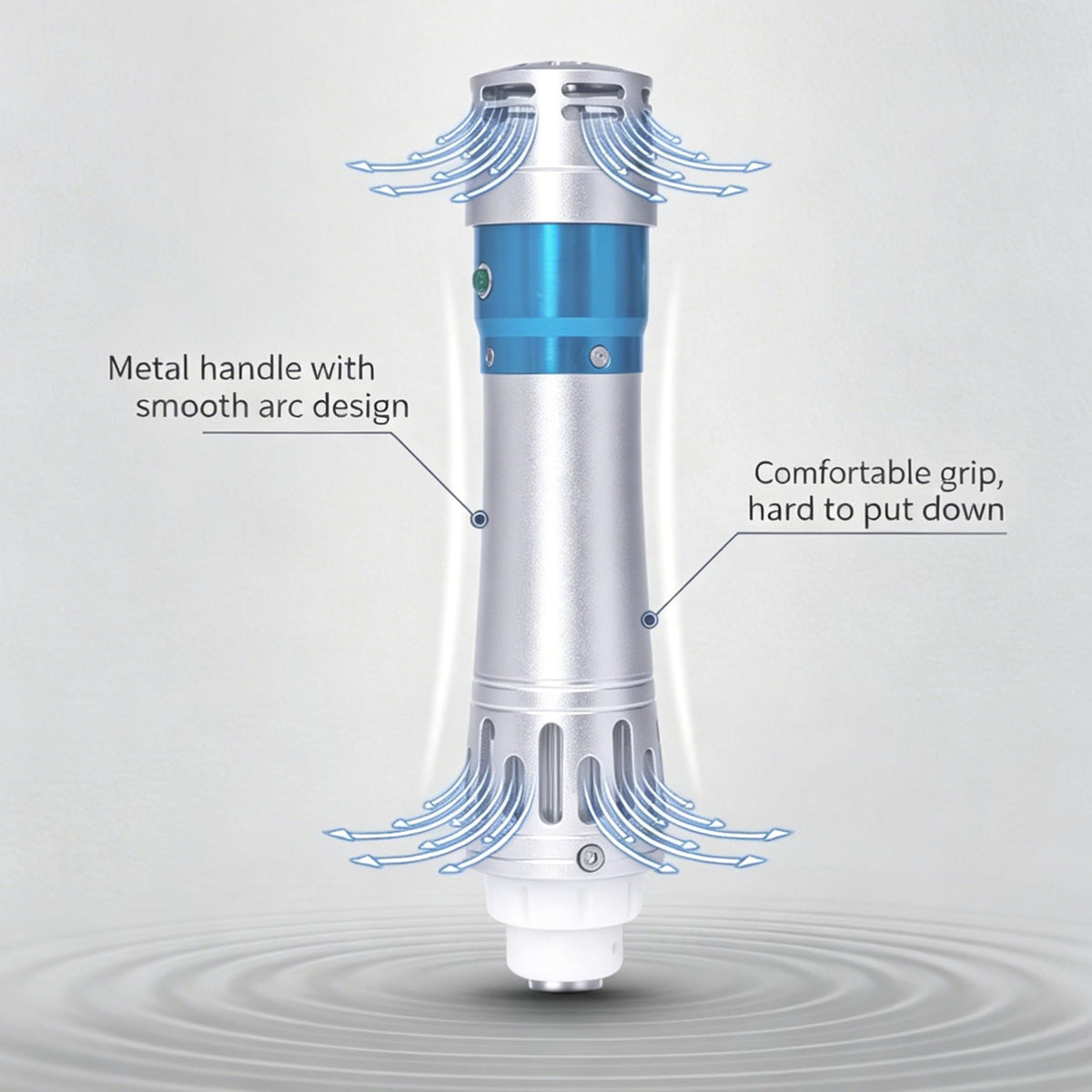 Handheld Electric Body Massager with 7 Interchangeable Heads