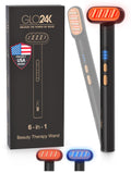 7-Color LED Facial Wand with Hydrating Gel