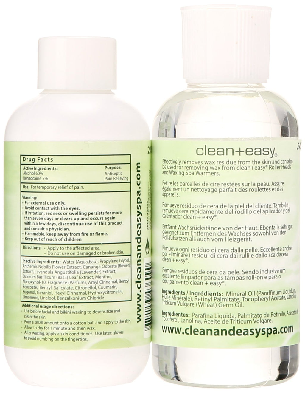 Clean + Easy Waxing Kits, Hair Removal Essentials (unit 120V)