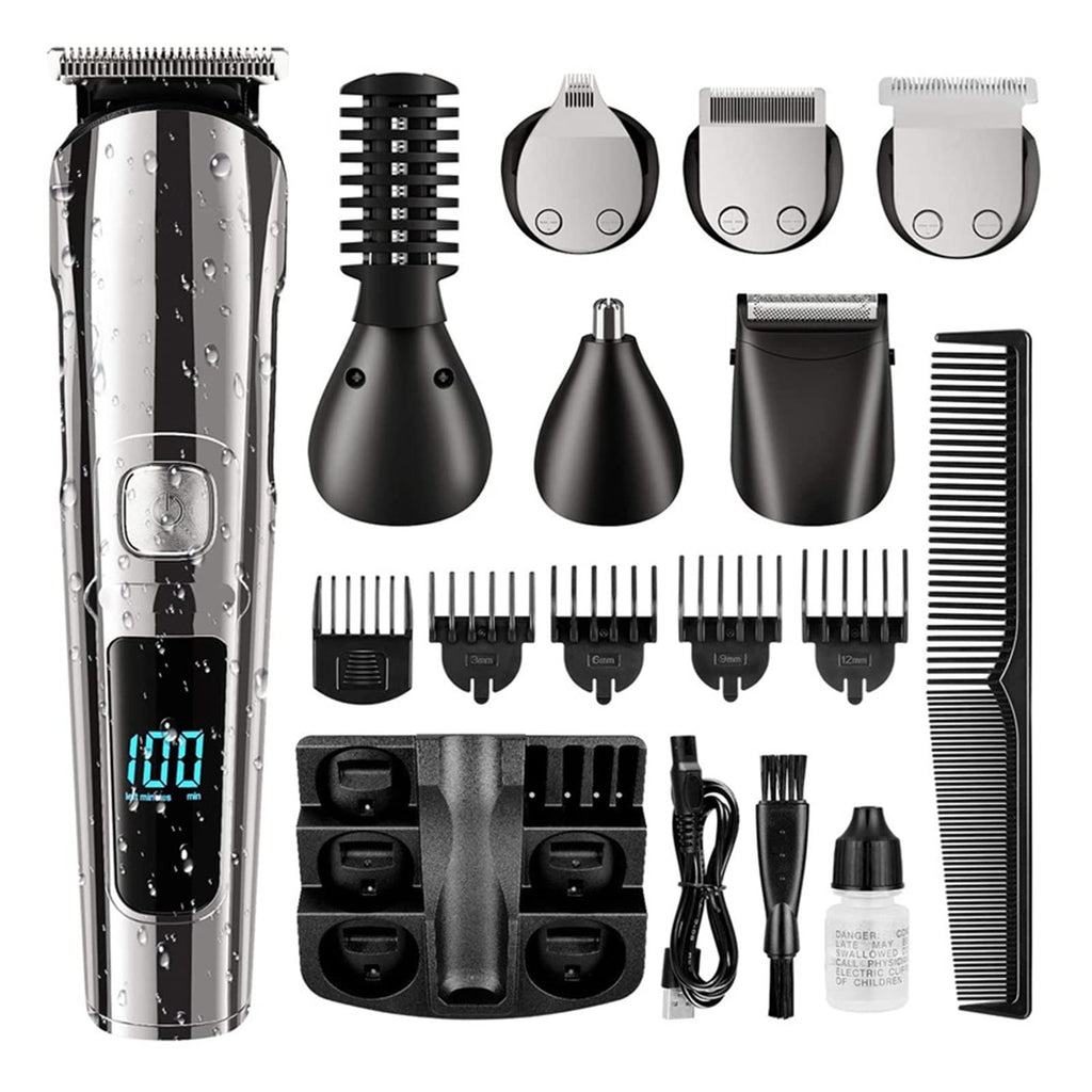 Multifunctional Electric Hair Clipper & Beard Trimmer for Men