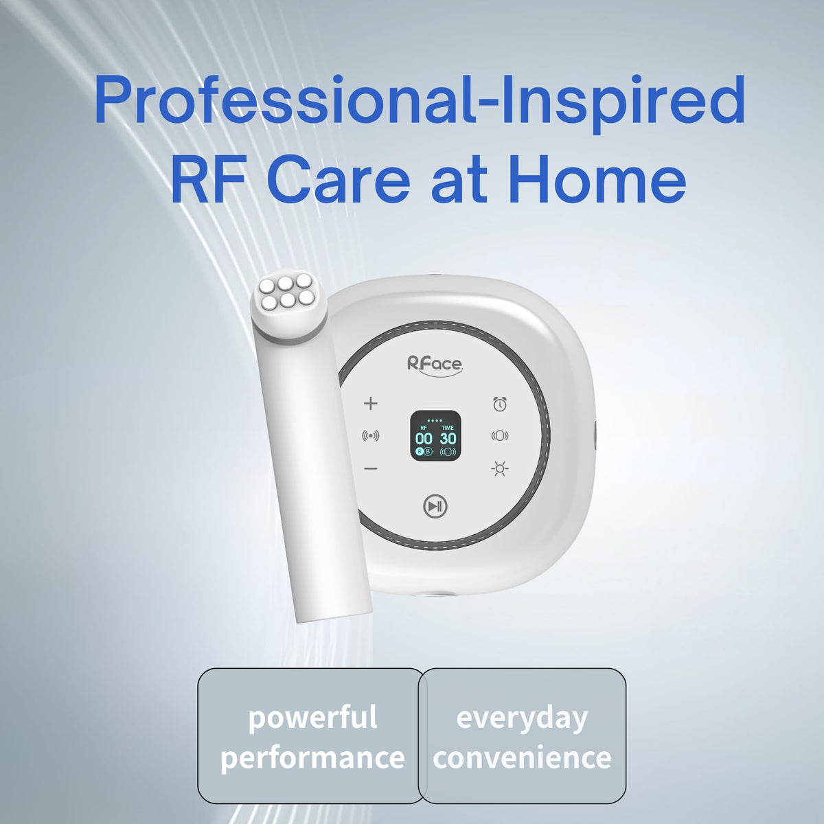 Face & Neck Beauty Device with Dual Light Modes & 10 Intensity Levels