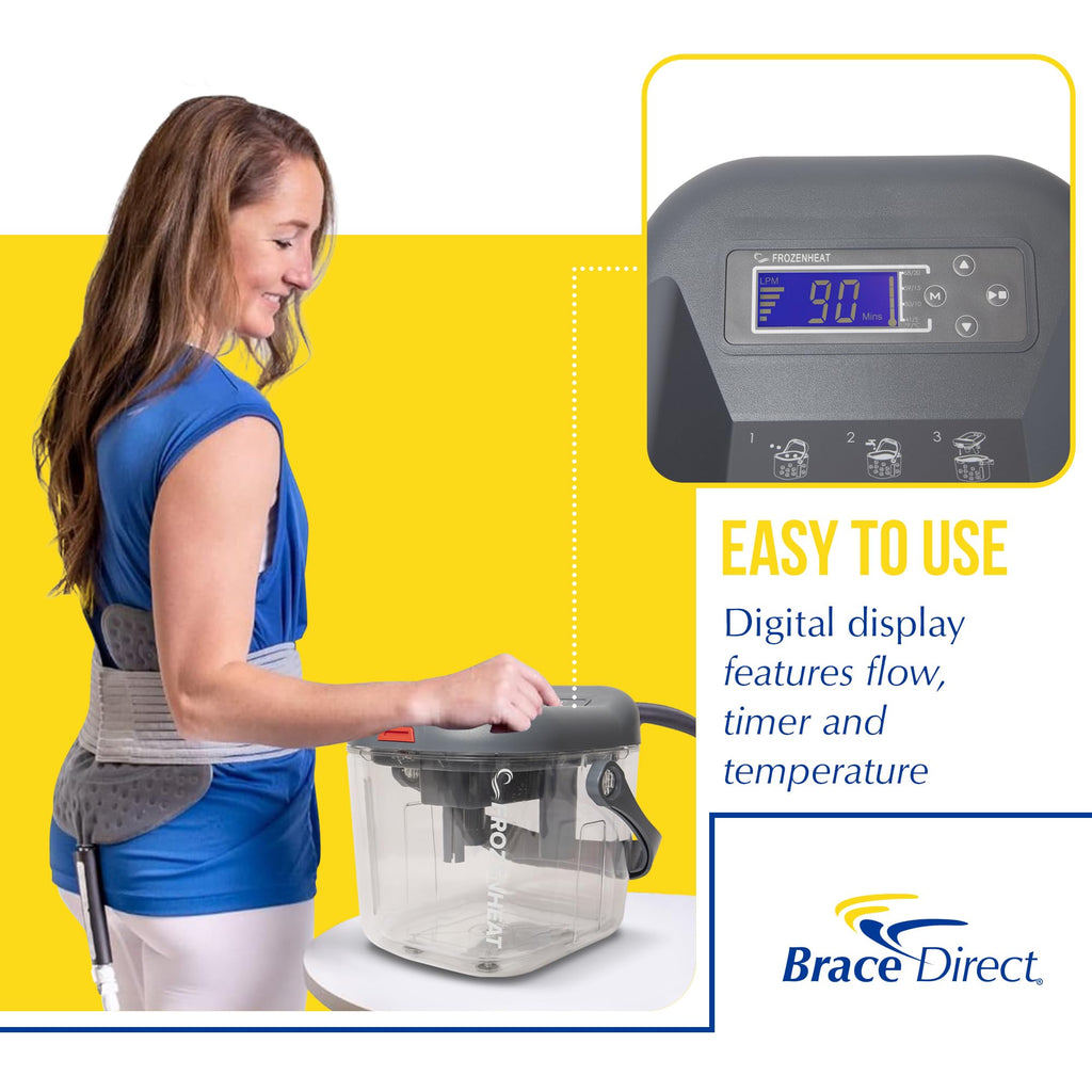 Digital Hot & Cold Therapy Circulation Device with Universal Pad