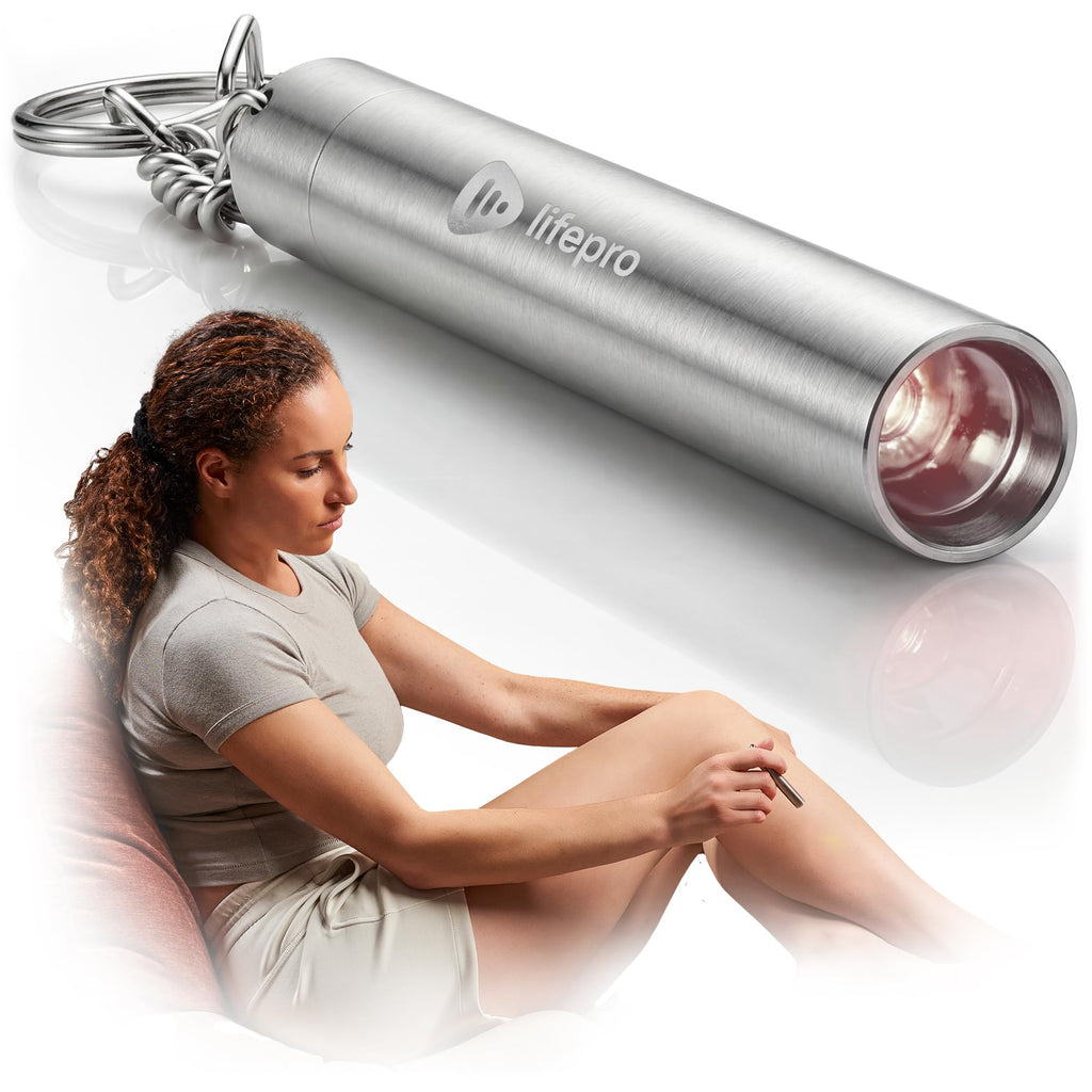 Portable Red & Near-Infrared Light Therapy Torch, 660nm & 850nm