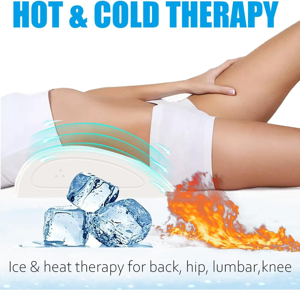 Hot & Cold Therapy Lumbar Support Pillow for Back & Sciatica Relief