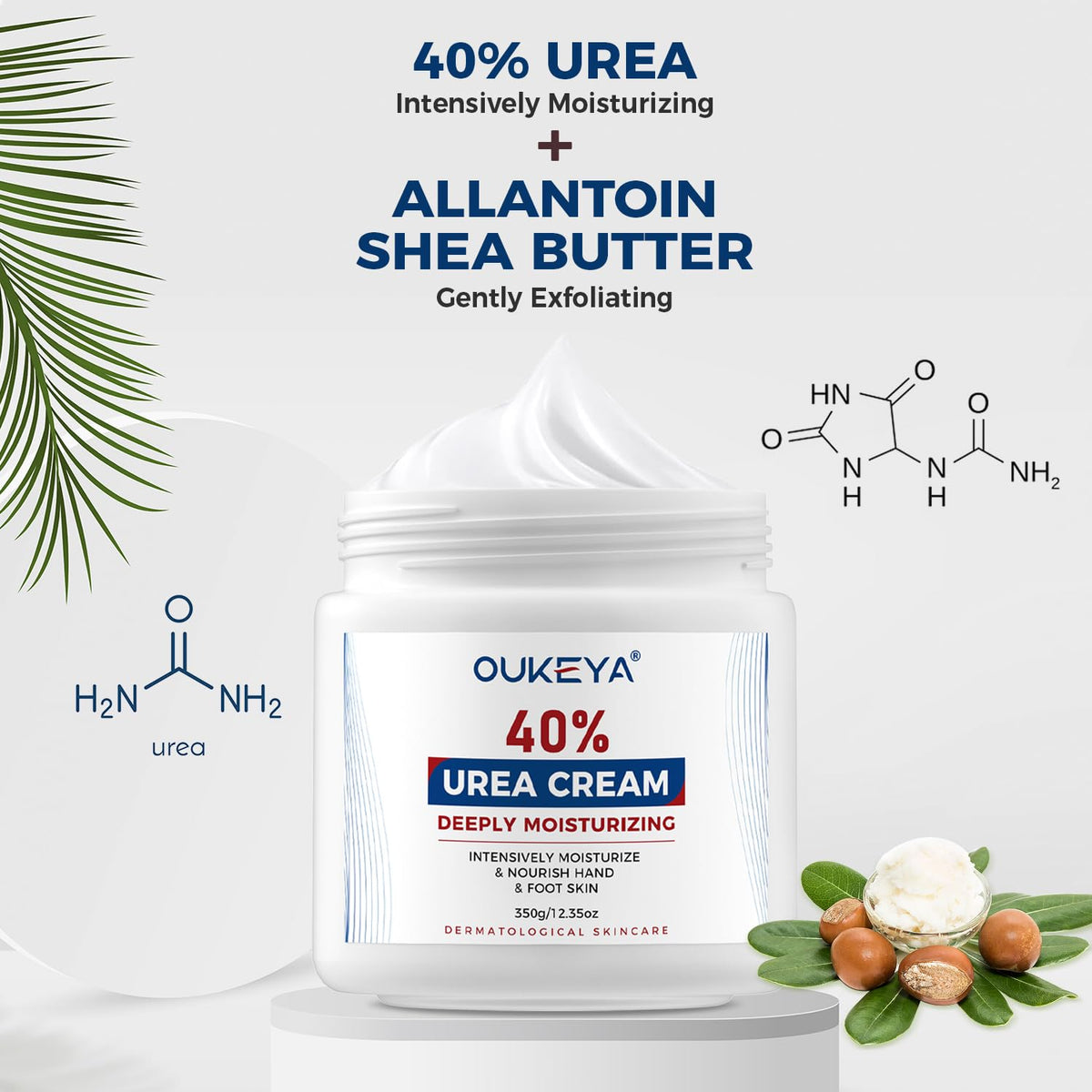 40% Urea Foot & Hand Cream for Dry, Cracked Skin