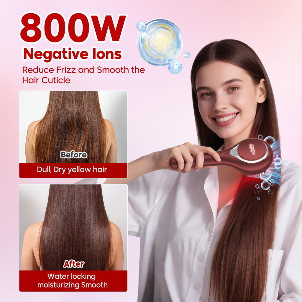 3-in-1 Electric Scalp Massager & Hair Oil Applicator