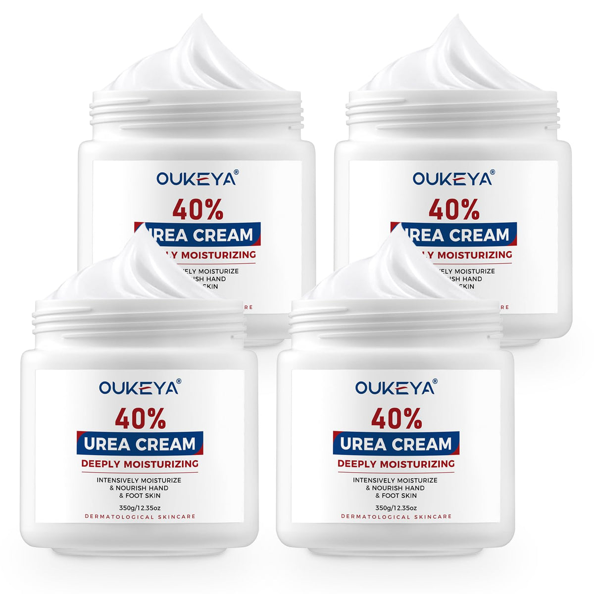 40% Urea Foot & Hand Cream for Dry, Cracked Skin