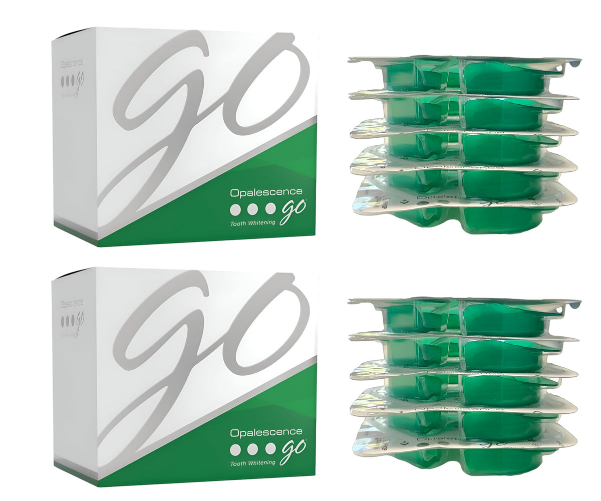 Opalescence Go Teeth Whitening Trays 15% Hydrogen Peroxide - Mint -4648-1
