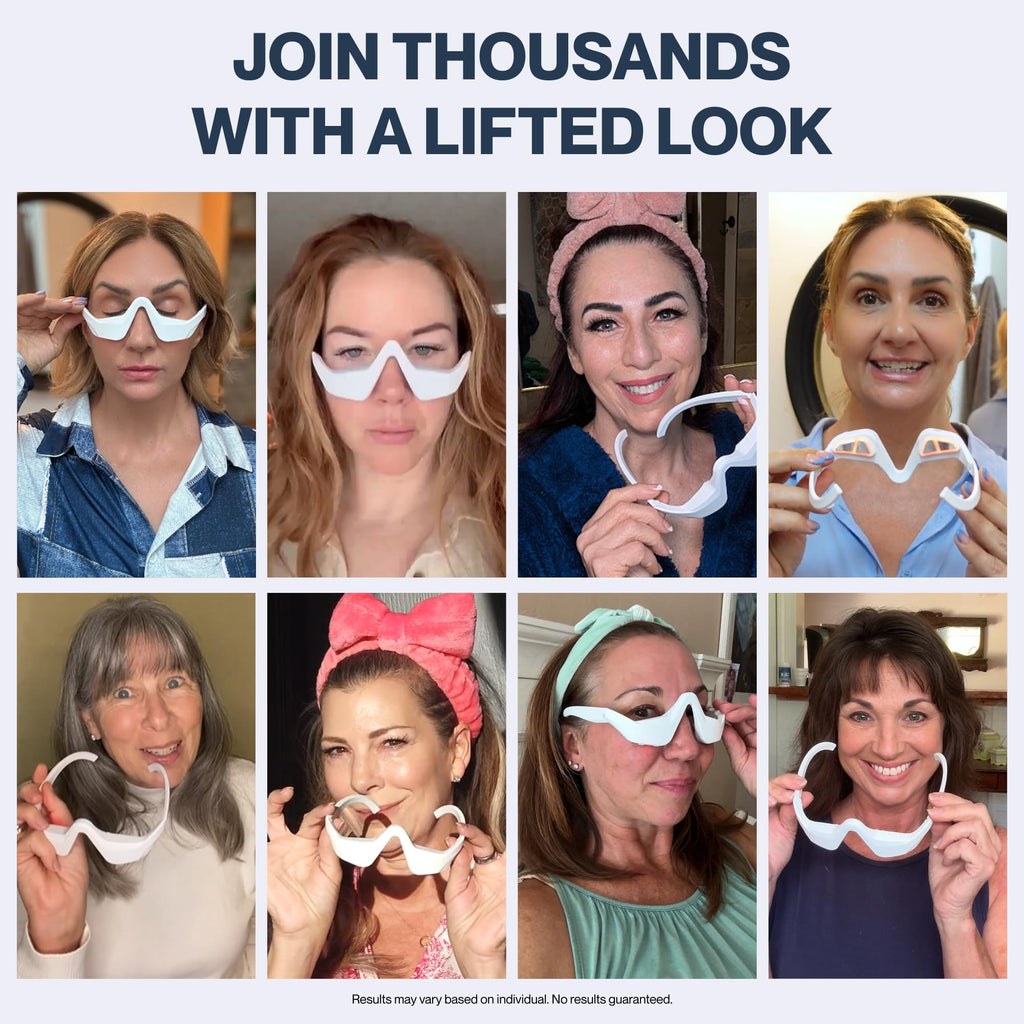 Under-Eye Skincare Tool with Red LED & Microcurrent