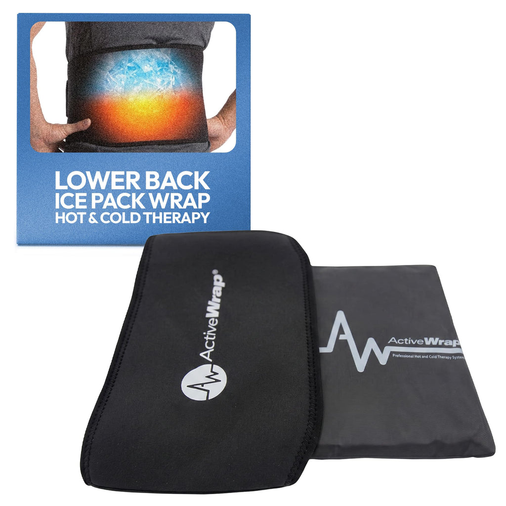 Reusable Hot & Cold Compression Wrap for Back & Hip Support