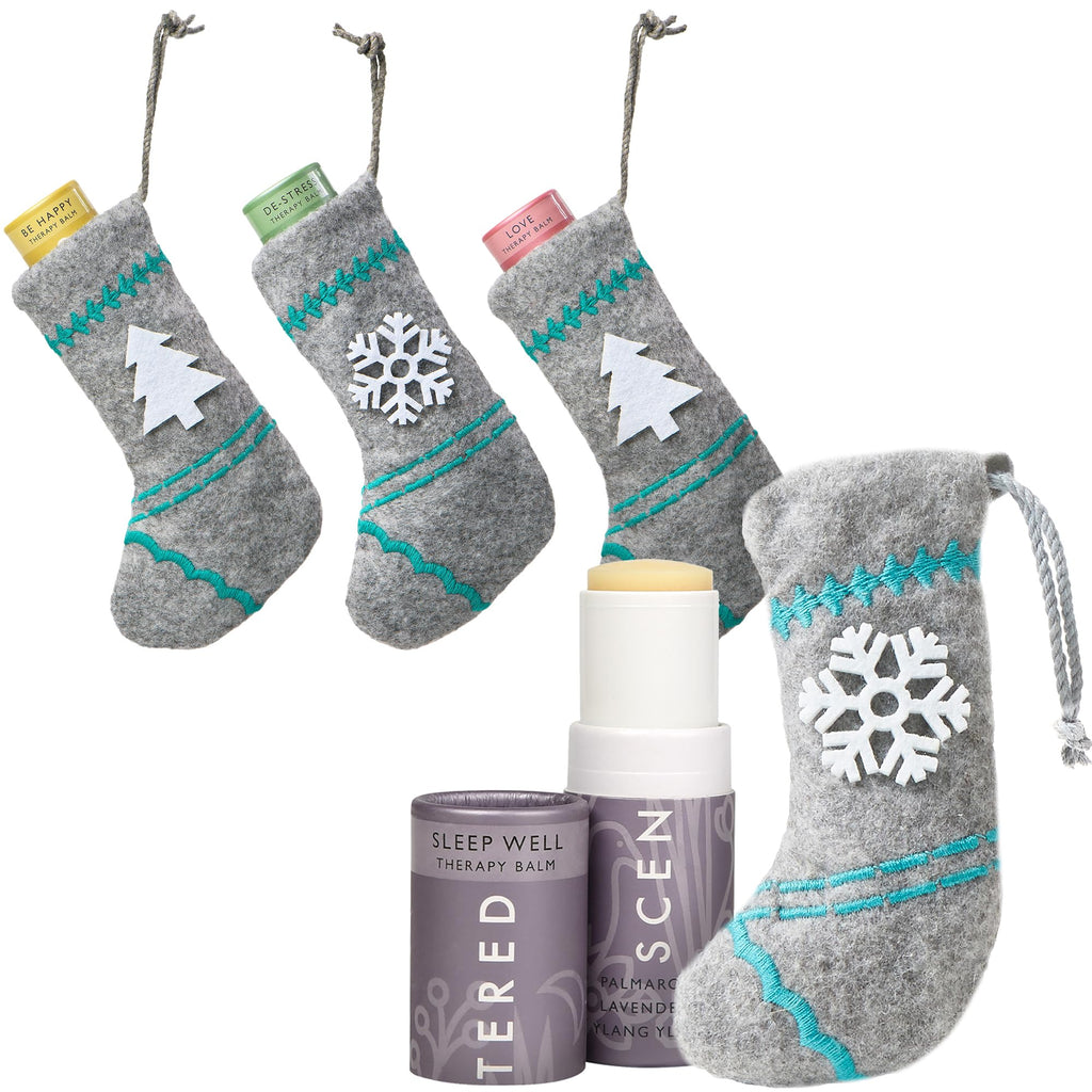 Scentered Aromatherapy Essential Oils Balm Christmas Stocking