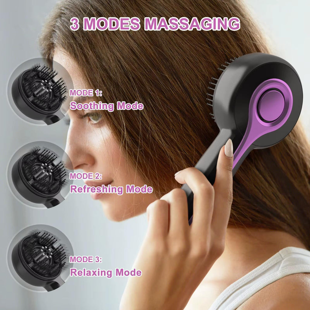 Cordless Electric Scalp Massager with 84 Kneading Nodes & 4 Modes